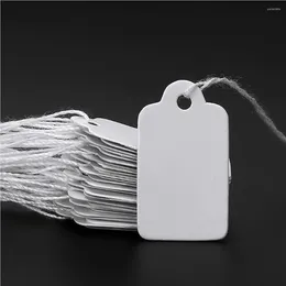 Party Decoration 500pcs DIY Gift Paper Tags Simple Style Handicraft Accessory Blank Label