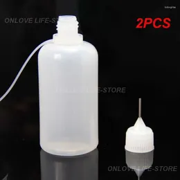 Storage Bottles 2PCS Empty Dropper Precise High-quality Compact And Convenient Premium Quality Needle Tip