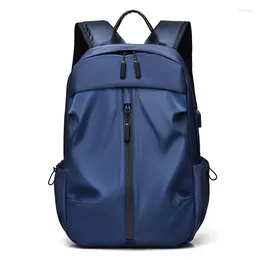 Backpack Men's Bags Business Computer Bag Large-capacity Outdoor Trend Simple Backpacks And Leisure Wholesale