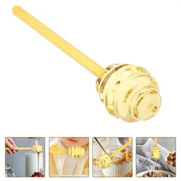Spoons Household Honey Rod Convenient Fruits Jam Stirring Stick Transparent Dipper Supplies