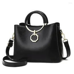 Shoulder Bags Women Bag Handbag Casual Tote Fashion Messenger Top-Handle Purse Wallet Leather Black Blue