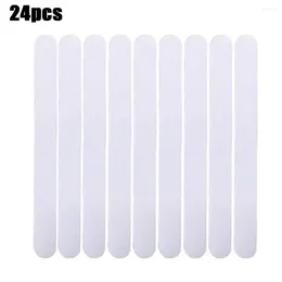 Bath Mats High Quality Practical Anti-slip Strips Mat Shower Pad Transparent/ White 24pcs Anti Slip Non