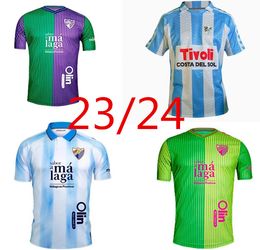 24 Malaga soccer jerseys 2023 2024 Remake Retro KITS CF MALAGUISTA JCASTRO ONTIVEROS JUANPI Maillots De Foot Shirt SANTOS ADRIAN Football uniform 999