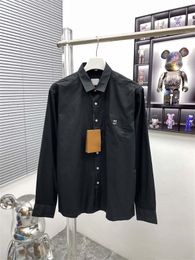 Designer Men's Casual Shirt Quality Designer Personality T-shirt Classic long sleeve shirt Floral letters Spring Autumn shirt Asian size S-XXL Q21