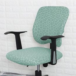 Chair Covers 1Pcs Elastic Office Cover Stretch Seat For Computer Chairs Slipcover Armchair Protector Desk Stool
