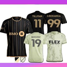 2024 LAFC Los Angeles FC Soccer Jersey Man 24 25 Primary Home Black Away Green Smokescreen BOUANGA OLIVERA TILLMAN BOGUSZ football shirts