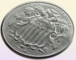 US A Set OF 1866 1883 20PCS Five Cents Nickel Copy Coins Medel Craft Promotion Cheap Factory nice home Accessories4936500