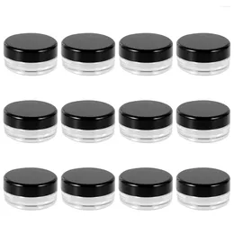 Storage Bottles 50 Pcs Clear Container Lotion Bottle Round Cream Mini Travel For Creams