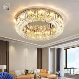 Ceiling Lights Crystal LED Lamp Interior Lighting Fixture Bedroom Living Dining Room Balcony Modern Home Decoration