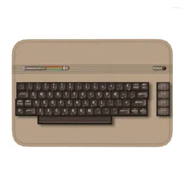 Carpets Commodore 64 Front Door Mat Anti-Slip Indoor Quick Dry Multimedia C64 Amiga Computer Doormat Garden Garage Entrance Rug Carpet