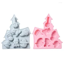 Baking Moulds Silicone Mould Halloween Reposteria Cake Tools DIY Ghost Festival Moldes De Silicona Kitchen Accessories Cookie Cutters