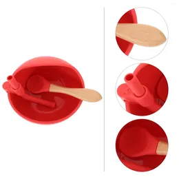 Plates Children's Supplement Tableware Infant Feeding Bowl Grade Baby Eating Training Silica Gel Supplementary First Stage