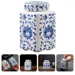 Mugs Food Container Tea Canister Chinese Style Ceramic Airtight Storage Jars With Lids Ceramics Household Coffee