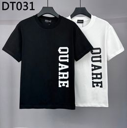 DSQ PHANTOM TURTLE Men's T-Shirts Mens Designer T Shirts Black White Cool T-shirt Men Summer Italian Fashion Casual Street T-shirt Tops Plus Size M-XXXL 6268