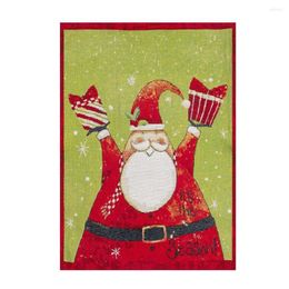 Chair Covers Festive Cover Accessory For Holiday Season Christmas Santa Claus Snowman Design Stools