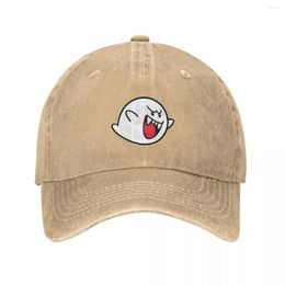 Ball Caps - Boo Ghost Cowboy Hat Beach Military Tactical Cap Cute Hard For Man Women'S