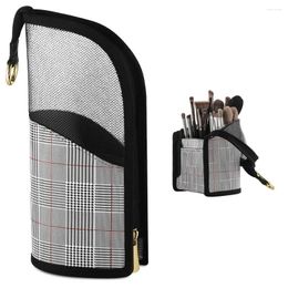 Storage Bags 2pcs Fashion Makeup Bag Portable Brush Simple Large-Capacity Tool Dust-Proof Set Tube