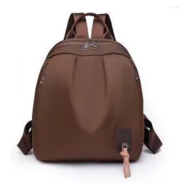 School Bags Designer Fashion Travel Backpack For Women Waterproof Nylon Anti-theft Bag Cloth Business Knapsack