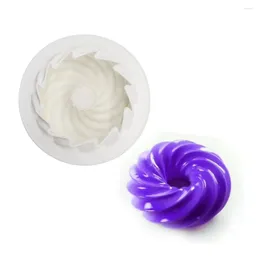 Baking Moulds Swirl Cookie Silicone Mould DIY Craft Soap Candle Mousse Cake Chocolate Ice Mould Decoration Tool Accessories