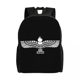 Backpack Syriac Suryoyo Flag Laptop Men Women Fashion Bookbag For School College Students Aramean Bag