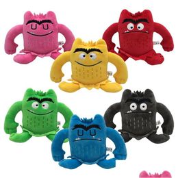 Stuffed & Plush Animals Selling The Color Monster Childrens Doll My Emotional Little P Play Drop Delivery Toys Gifts Dhcer
