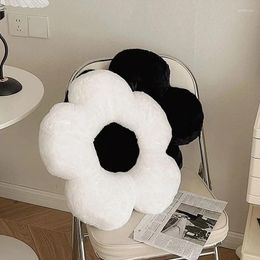 Pillow Ins Flower Plush Soft Office Throw Lumbar Support Classroom Chair Waist Girl Car Home Decor Gifts