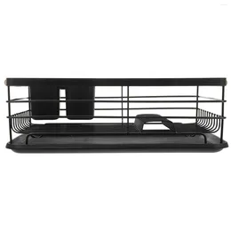 Kitchen Storage Dish Drying Rack Drainer Sink Counter Strainers Dishes Cutlery Holder Racks