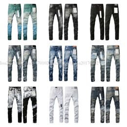 S Designers Jeans Distressed France Fashion Pierre Straight Men's Biker Hole Stretch Denim Casual Jean Men Skinny Pants Elasticit 28-40