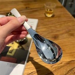 Spoons High Quality Stainless Steel Spoon Smooth Coffee Multifunctional Water Durable Functional Easy To Clean Strong