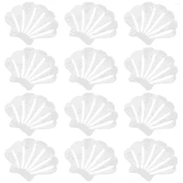 Bath Mats TOPBATHY 12pcs Bathroom Anti-slip Stickers Sea Shell Shape Bathing Safety Floor Decals Nonslip