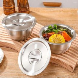 Bowls Anti-scalding Thickened Steamed Egg Bowl Durable Stainless Steel Condiment Drop-resistant Soup