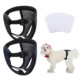 Dog Apparel 2 Pieces Dogs Panties Puppy Shorts Breathable Monthly Bleeding Mesh Nappies