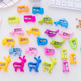 Sharpeners 50 PCs Korean Stationery Cute Cartoon School Supplies Prizes Children Creative Pencil Pencil Sharpener Pencil Shapper