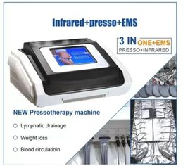 Slimming Machine 3 In 1 Far Infrared Lymph Drainage Pressotherapy Machines Lymphatic Detoxification Machines Far Infrared Lymphatic 633Drainage