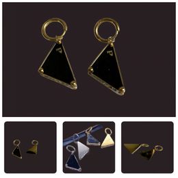 Fashion earrings designer for women triangle symbole dangle vintage stud earring ohrringe high quality Jewellery stud hoop top luxury novelty letter zl205 H4