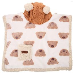 Dog Apparel Adorable Pet Cloak Household Warm Robe Breathable Puppy Bathrobe Bath Towel(M)