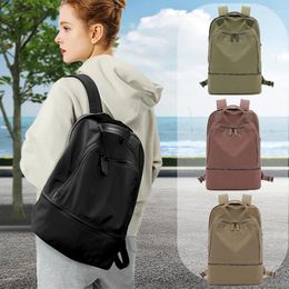 Backpack Sports For Women With Shoe Compartment Foldable Leisure School Bag Swimming Travel Laptop