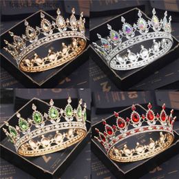 Wedding Hair Jewelry Fashion Bridal headpieces Tiaras Crowns Crystal Royal Wedding Hair Jewelry Diadem Head Accessories L240402