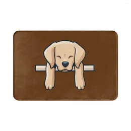 Carpets Labrador Retriever Dog Polyester Doormat Rug Carpet Mat Footpad Non-slip Sand Scraping Corridor Kitchen Bedroom Balcony Toilet