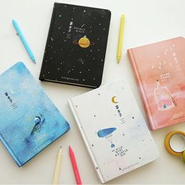Notebooks Korean Creative A5 Paper Notebook Colour Pages Cute Hardcover Diary Planner Note Book School Office Stationery Supplies