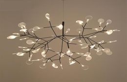 Modern Heracleum Tree Leaf Pendant Light LED Lamp Suspension Lamps Living Room Art Bar Iron Restaurant Home Lighting AL12181i705511697987