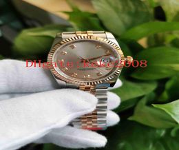 Fashion BP V3 Wristwatches m1263310008 126331 41mm 18K Gold Steel jubilee bracelet Diamond Mechanical Automatic Ladies Women04322603