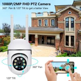 Cameras Smart Home 2023 Cctv Baby Monitor Wireless Ip Camera With Motion Detection Camera Cam 2.4g/5g Night Dual Band Wifi