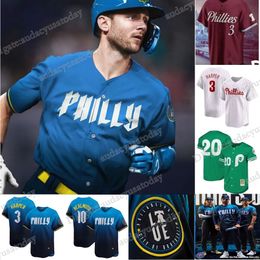 Herren Bryce 3 Harper Phillies 2024 City Connect Jersey Trea Turner J.T.Realmuto Nick Castellanos Kyle Schwarber Zack Wheeler Alec Bohm Bryson Stott Philadelphia Marsh