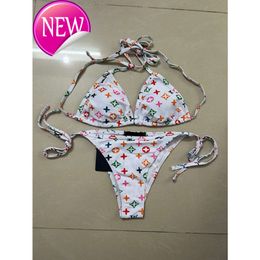 2024 New Fashion Designer Sexy Bikini Sets Cheap Women Fashion letter print Set Thongs Fashion Bra Beach Party Sexy push up Bandage Bathing Suit Swim Wear Size S-XL #AV42