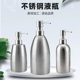 Liquid Soap Dispenser 304 Stainless Steel Hand Sanitizer Bottle Shower Gel Emulsion Shampoo Detergent