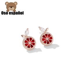 Other TSED001 High Quality 925 Sterling Silver Fine Jewellery Spain Version Bear Jewellery Women's Earrings Wholesale Price Free Shipping