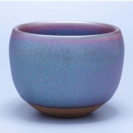Cups Saucers Oil Drop Jianzhan Kungfu Tea Cup Ceramic Set Personality Single Master Tianmu