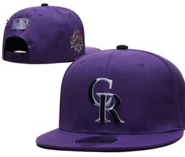 2024 Rockies Baseball Snapback Colorado Sun caps Champ Champions World Series Men Women Football Hats Snapback Strapback Hip Hop Sports Hat Mix Order a2