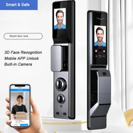 Lock Smart 3D Face Recognition Door Lock Security Intelligent Lock Biometric Electronic Fingerprint Door Lock